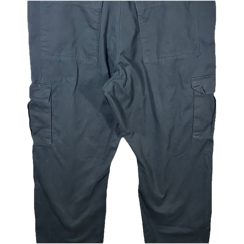 Wrangler Mens Cargo Pants Black Size 40x32 Straight 100% Cotton - Picture 10 of 10